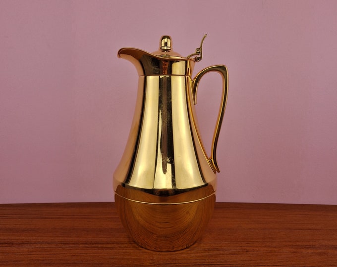 Mid Century Modern Alfi Brass Thermos Flask, West Germany, 1970 Etsy