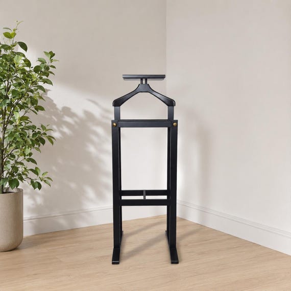 JORNAL STANDERD FURNITUREペルシャ絨毯133x200cm IKEA Soknedal Floor Valet, Wooden Clothes Stand, Black