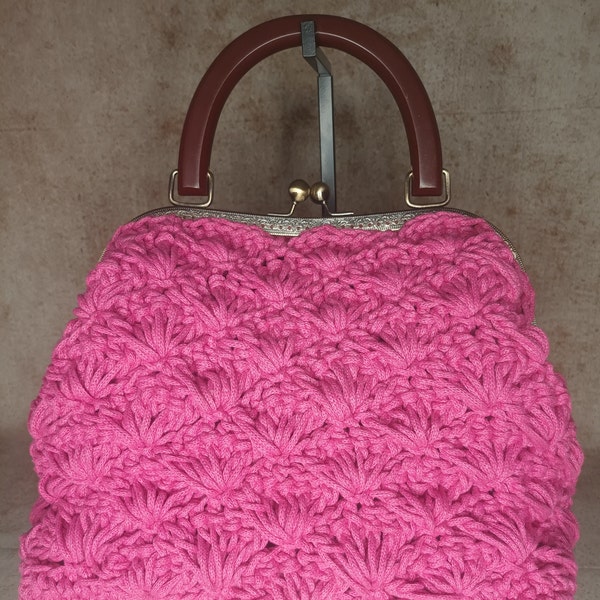 Sac rigide rose