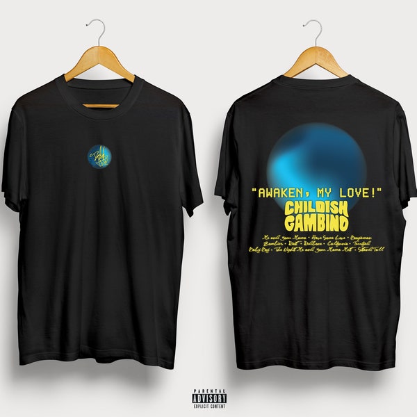 Camiseta de Gambino infantil / donald guanter / gambino infantil / rapero / camiseta de música / camiseta gráfica / camiseta de gran tamaño / gráfico / AML