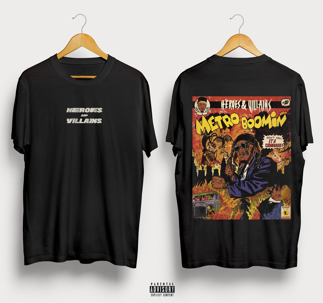 Heroes and Villains Comic T-shirts / Metro Boomin / the Weeknd ...