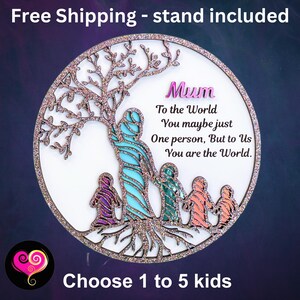 Family tree gift / Mum present / Mothers day present / family / Grand Parents / birthday gift / gifts for Mum / Mum family tree / Grandkids