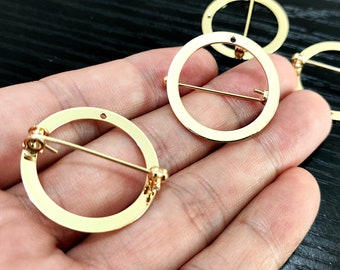 5+ Brosche Punkt Pin Kappe Set Basis - Basis Halterung - Feder Broschen Zubehör - Feder Revers Pin Halter - Großhandel Schmuckherstellung Werkzeuge