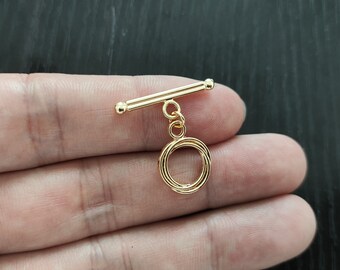 2pcs Brass OT Clasp, Heart Clasp, Necklace Clasp, Bracelet Clasp, Pull Clasp, DIY Jewelry Making Composition，K009