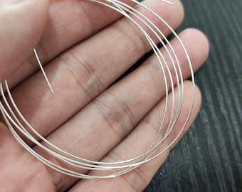 14k Gold Silber Kupferdraht Matte Perlendraht 0.2mm, 0.3mm, 0.4mm, 0.5mm, 0.6mm 0.8mm, 1.0mmfür Schmuckherstellung / 1M