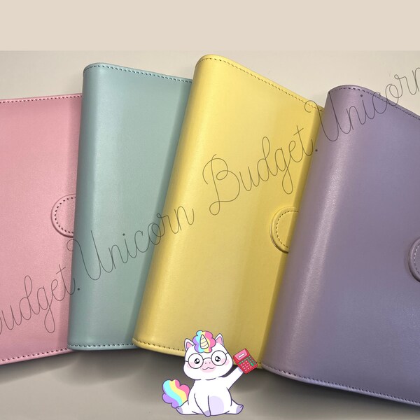 A6 Macaron Budget Binder | Umschlagmethode | A6 Budget Binder