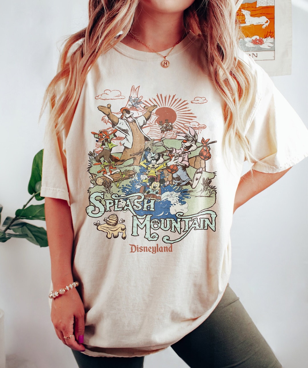 Retro Disneyland Splash Mountain Shirt, Splash Mountain Shirt, Vintage