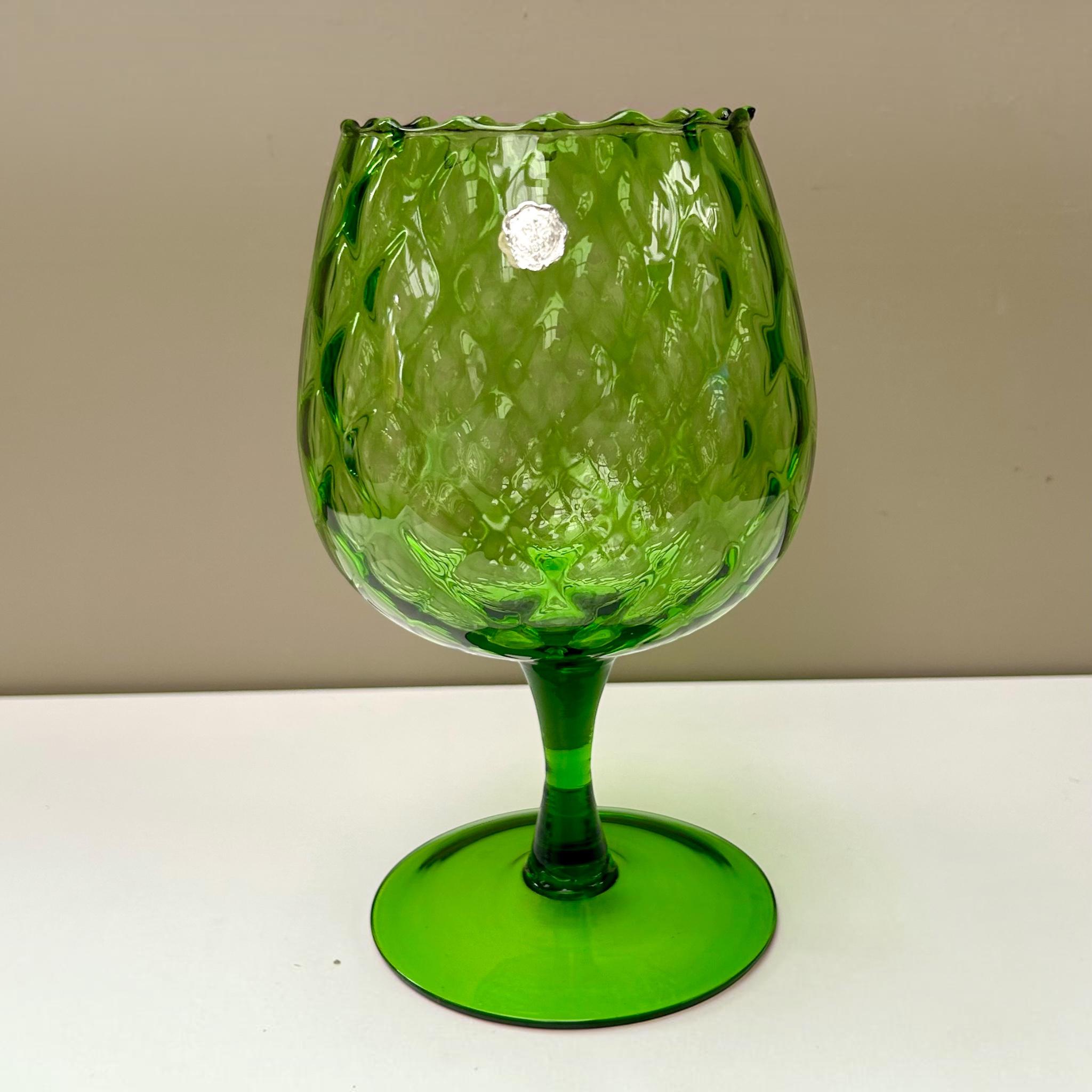 Italian Glass Wine Vessels - Etsy