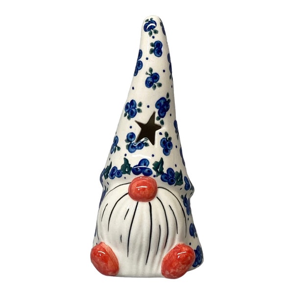 Gnome Lantern- Ceramics Boleslawiec AC Polish Pottery