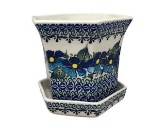 Planter- Ceramics Boleslawiec AC Polish Pottery