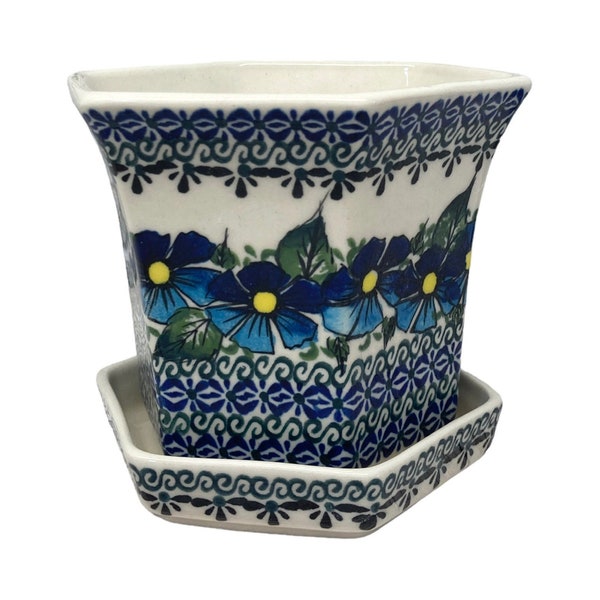Planter- Ceramics Boleslawiec AC Polish Pottery