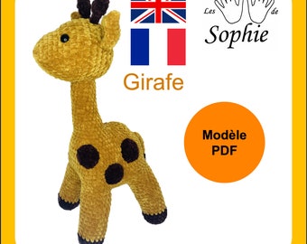 Modèle PDF Girafe crochet