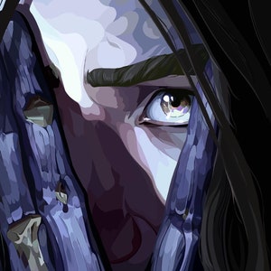 Arcane Viktor A4 Art Print