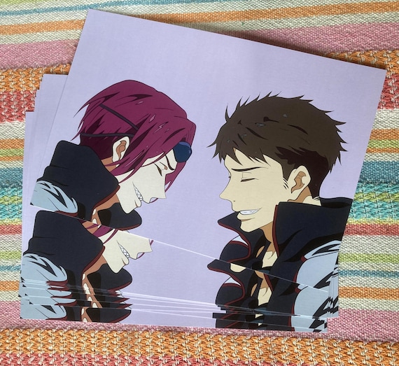 Free! Iwatobi Swim Club Rin Matsuoka and Sousuke Yamazaki Art