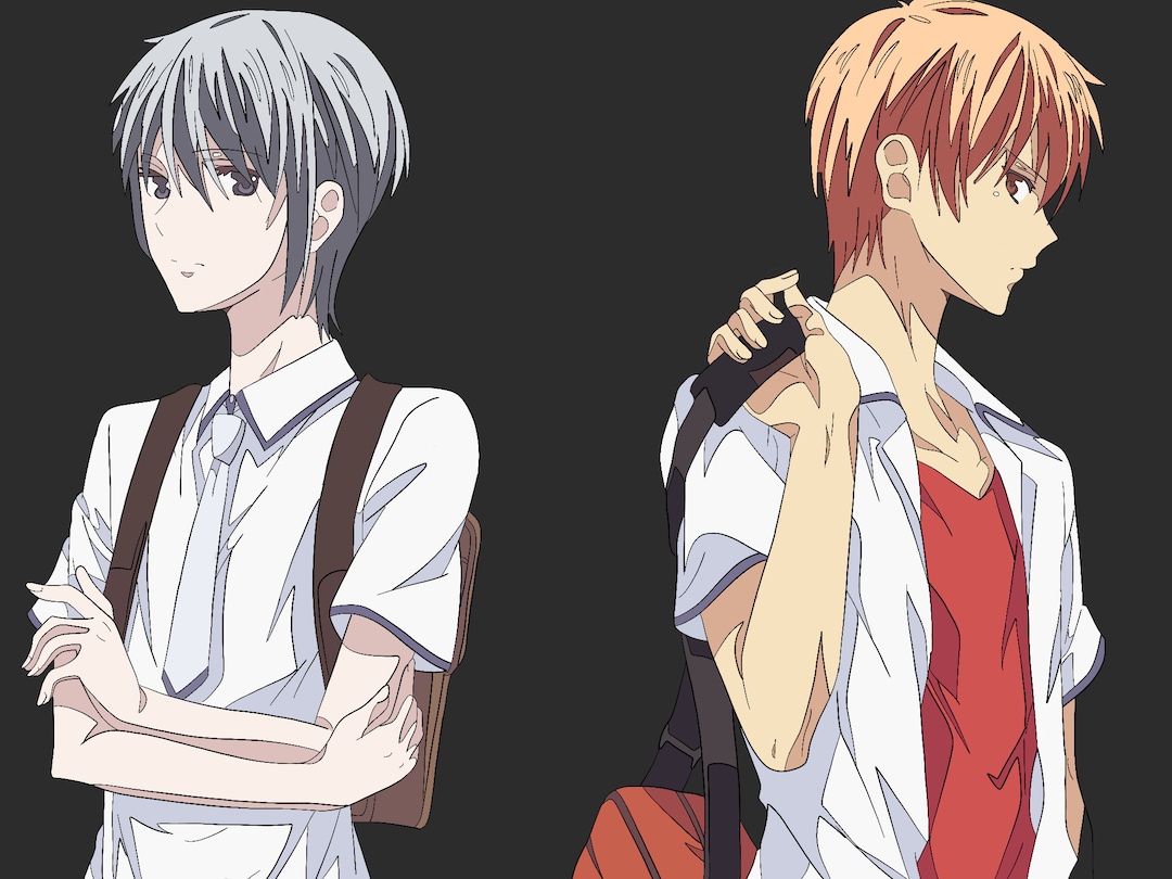 Fruits Basket Yuki Sohma and Kyo Sohma Sticker - Etsy