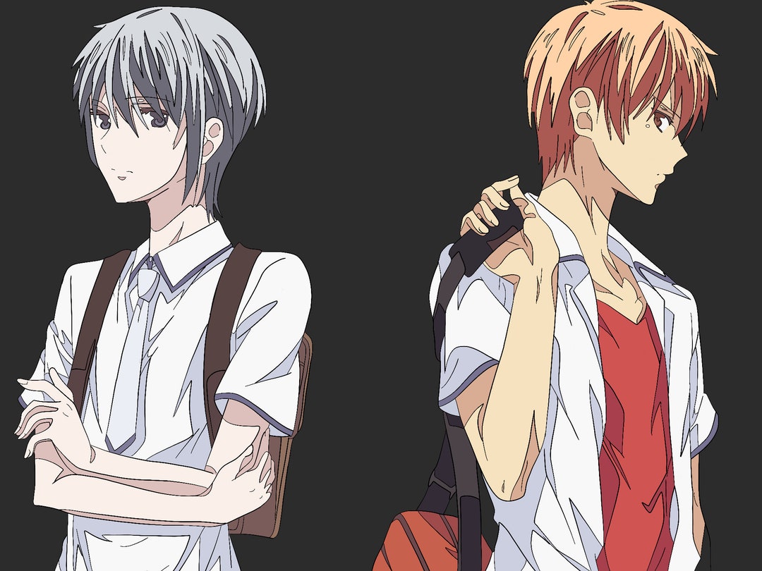 Yuki Sohma and Kyo Sohma Fruits Basket Art Print - Etsy