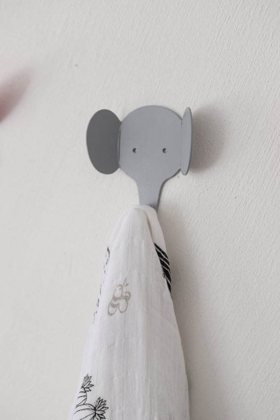 Metal Animal Figure Wall Hook Set Animal Coat Hooks Cute Etsy