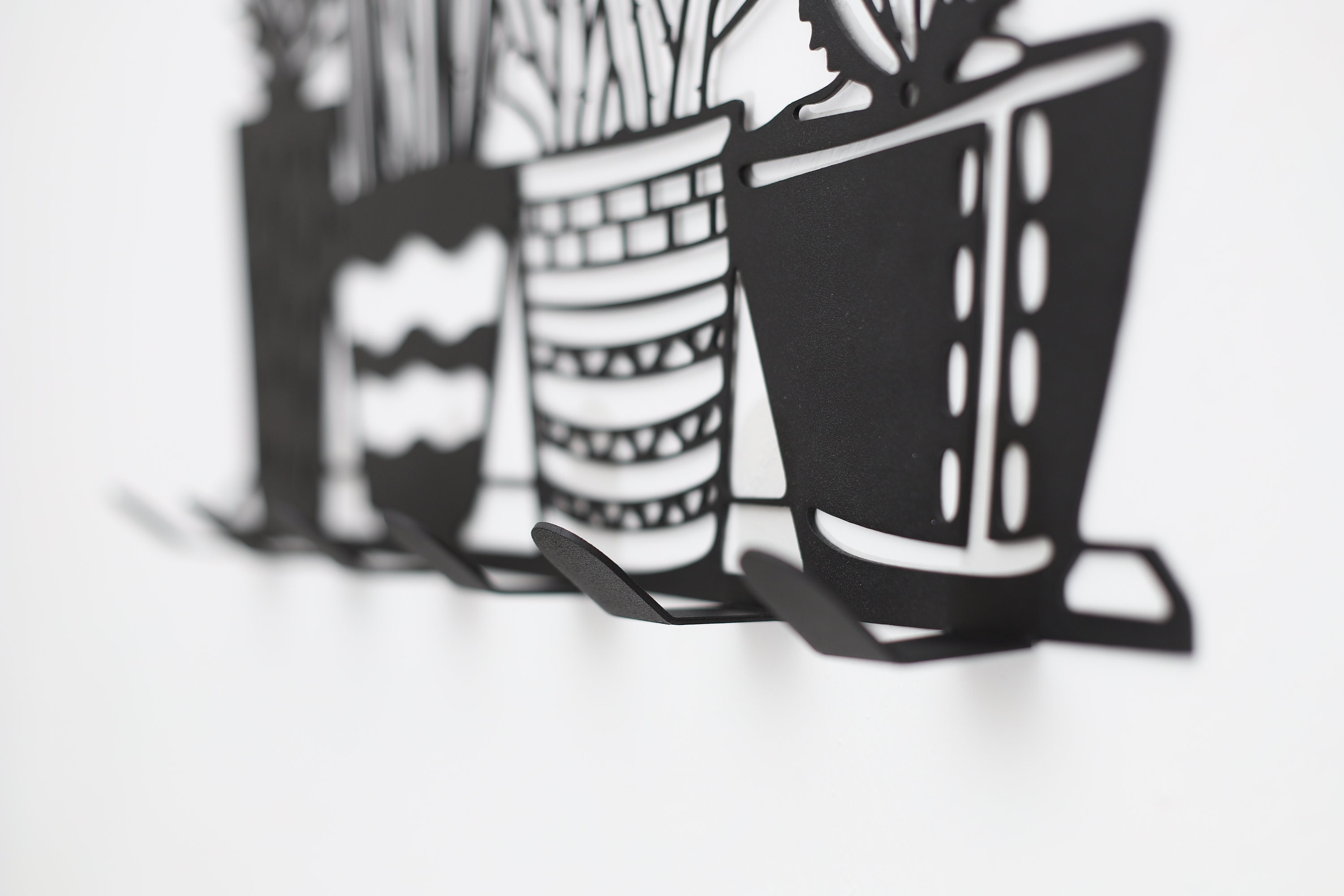 Metal Wall Cactus Coat Rack Metal Wall Decor Cactus Wall Etsy