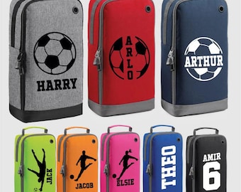 Custom Name Football Boot Bag , Personalised Youth Players Football Shoe Bags, Boys Sports Bag, Gym Bag, Back to School Gifts, Gift for Kids