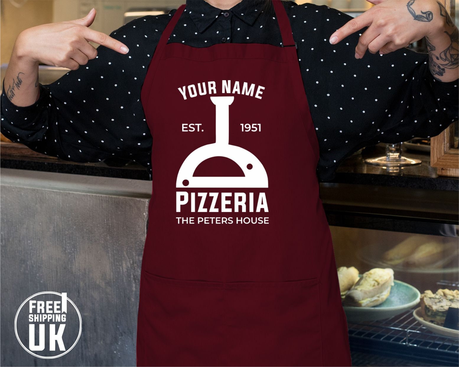 Pizza Apron Etsy Canada