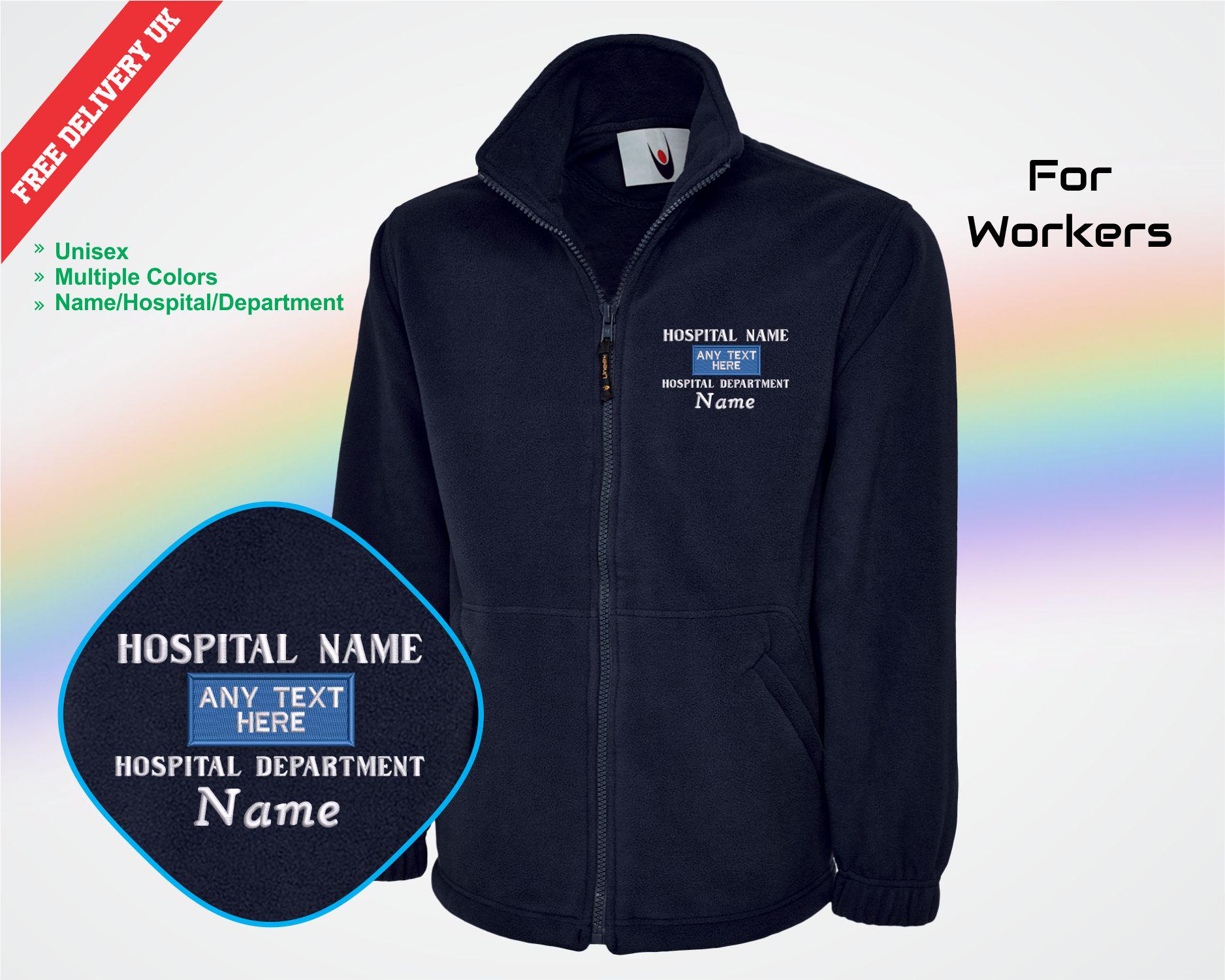 Personalized Stethoscope Blanket - Custom Nurse Gift With Name - Soft Fleece & Sherpa Options