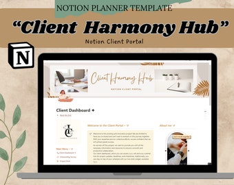 Notion Client Portal Template: Client Management Dashboard