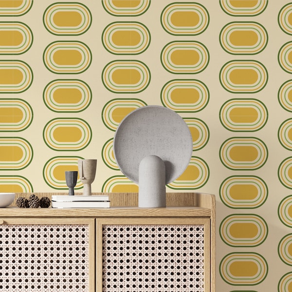 Yellow Wallpaper Etsy