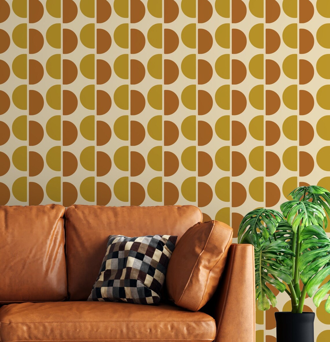70s Peel And Stick Wallpaper