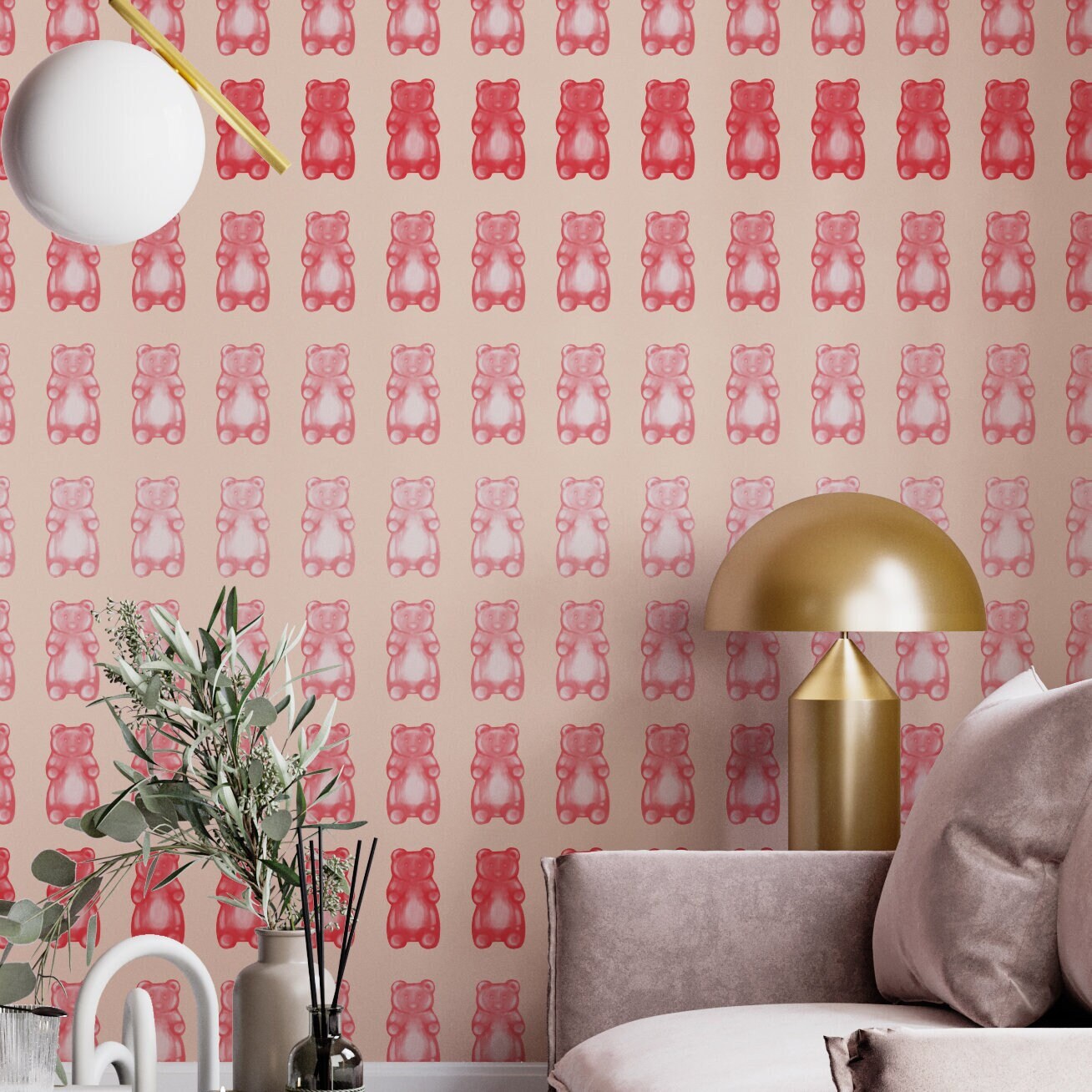 Candy Wallpaper - Etsy