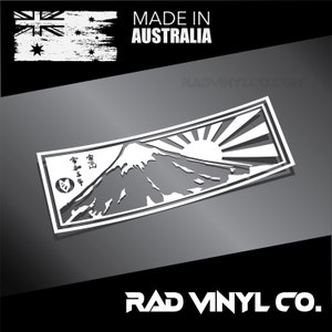 MT. FUJI JDM | Rising Sun | Vinyl Sticker Decal