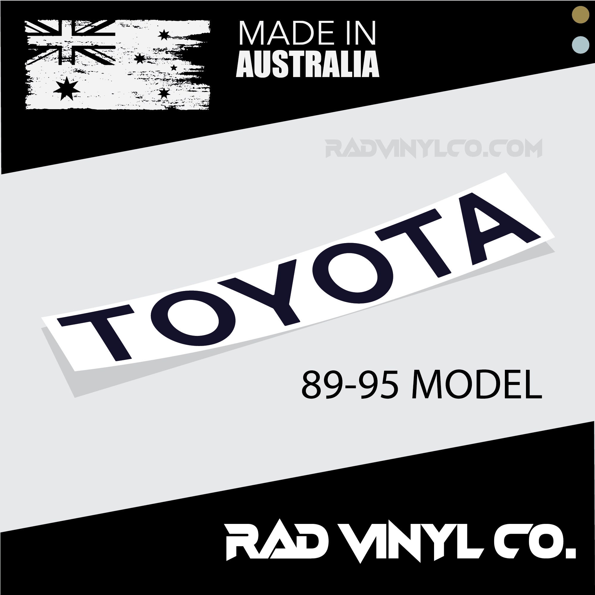 TOYOTA Hilux (1989-1995) Tailgate | Vinyl Sticker Decal - Etsy