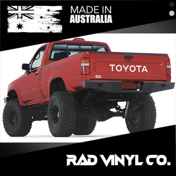 TOYOTA Hilux (1989-1995) Tailgate | Vinyl Sticker Decal - Etsy