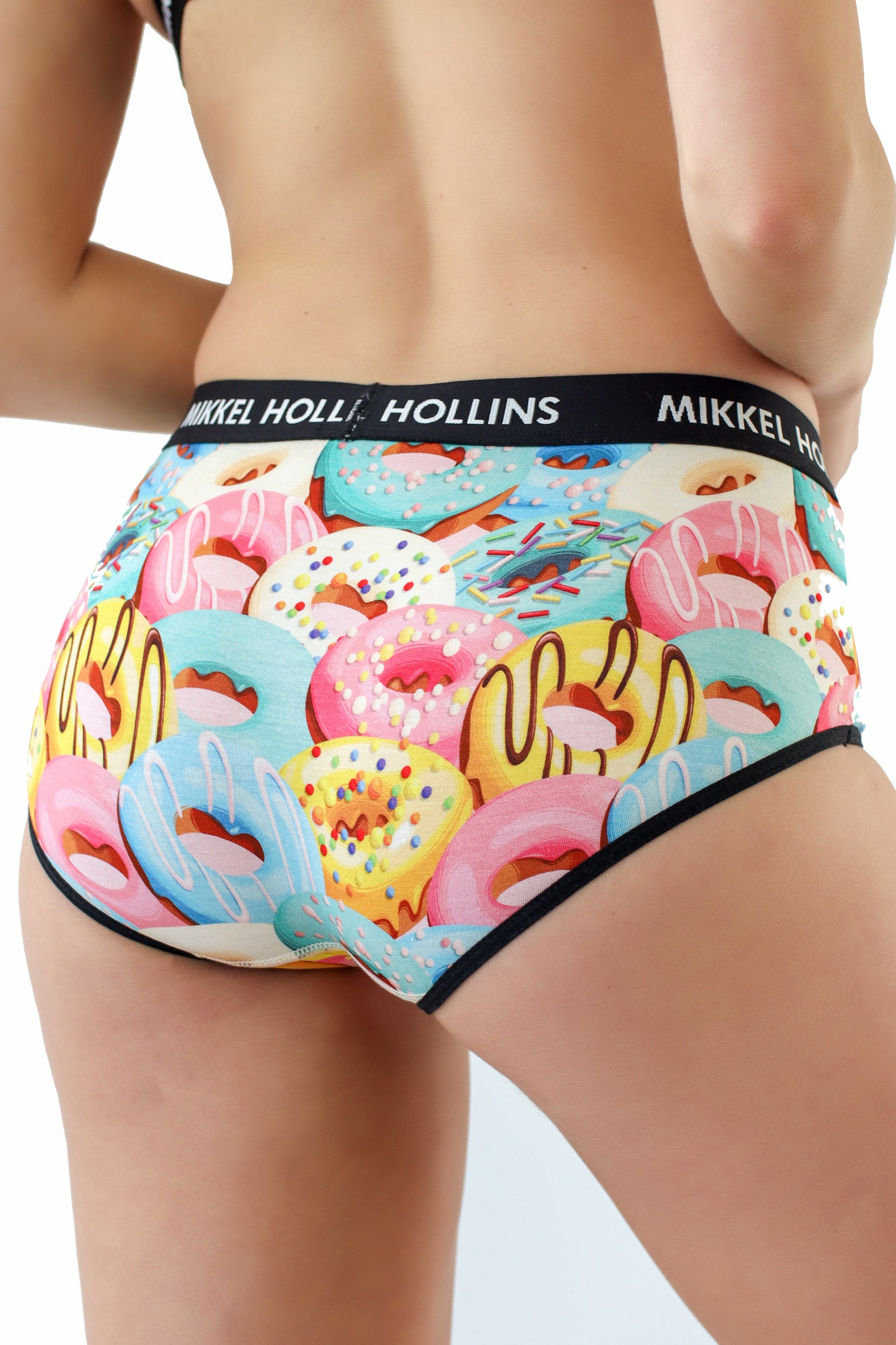 Matching Underwear For Couples, Donut Design, Mix and Match from Men Boxer Brief, Women Thong-Hipster-Boy Short and Bralette