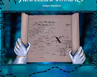 Traveler’s journey |Fantasy Map Adventure Stream Transition