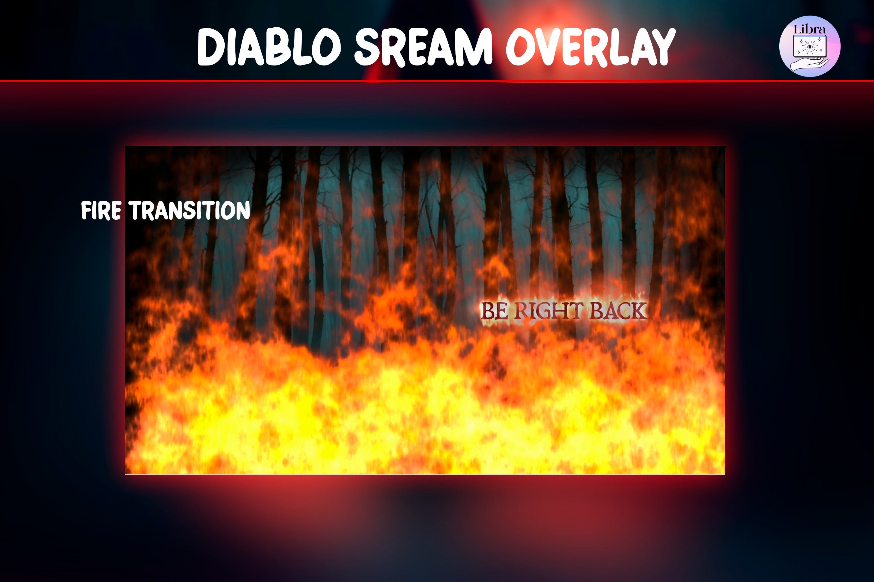 Stream Overlay Diablo, Diablo 4 Fantasy Goth Stream Package for ...