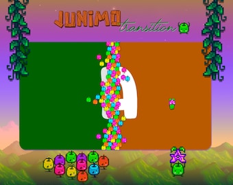 Magical Junimo Transition Overlay - Stardew Valley Inspired animated stinger transition