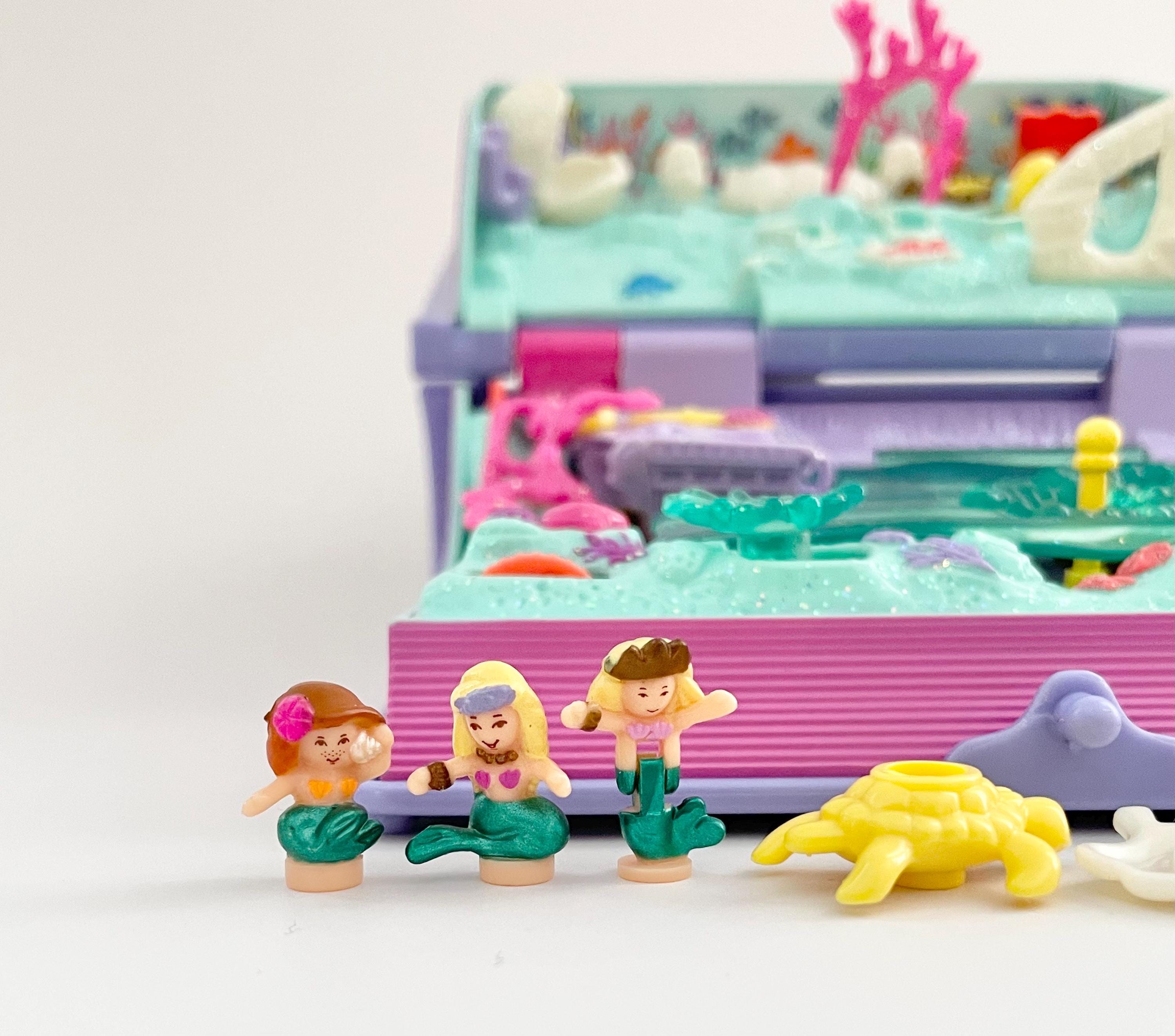Polly pocket vintage Sparkle snowland livre mauve 1995 Bluebird livre enchanté - Jeux & Jouets