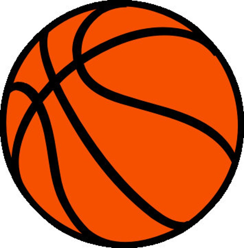 Pode incluir: Uma bola de basquete laranja cl&aacute;ssica com costuras pretas.