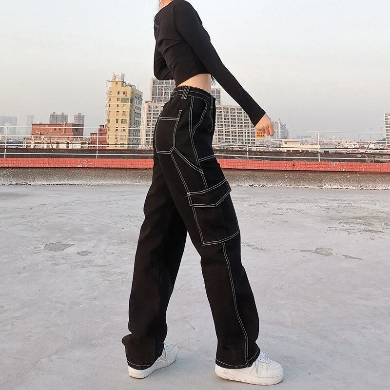 NUBIAN x GAKKIN - TRACK WIDE PANTS