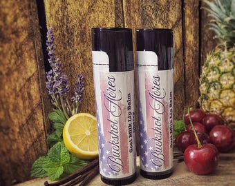 Paquete de 2 bálsamos labiales • Elige tus sabores • Paquete de bálsamos labiales de leche de cabra
