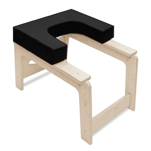 CAWI Premium Yoga-Stuhl und Kopfstandhocker Made in Europe Für Fitness, Meditation und Entspannung Bild 1