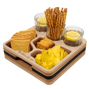 Personalized Serving Tray | Snack box | Couch bar | Serving tray large | Snagger | Snack plate | bed tray | Made in EU
