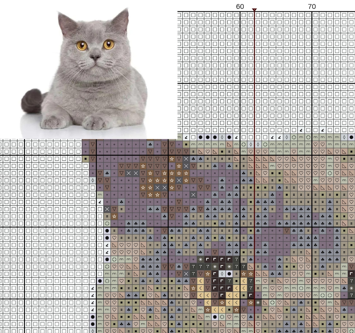 image to cross stitch pattern converter