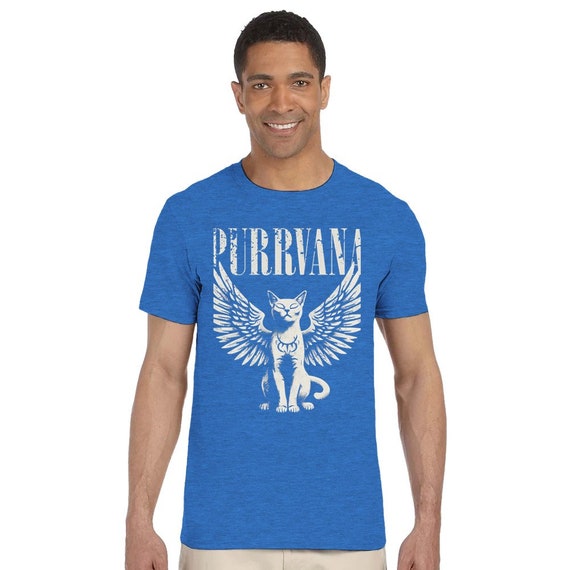 Purrvana Love for Cats Unisex Cotton Tshirt Etsy Canada