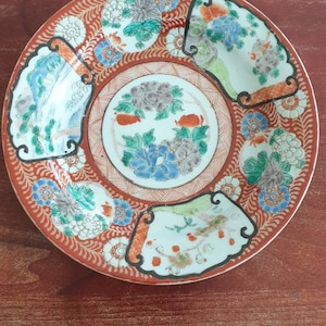Japanese Arita porcelain plate, 19th century (4)