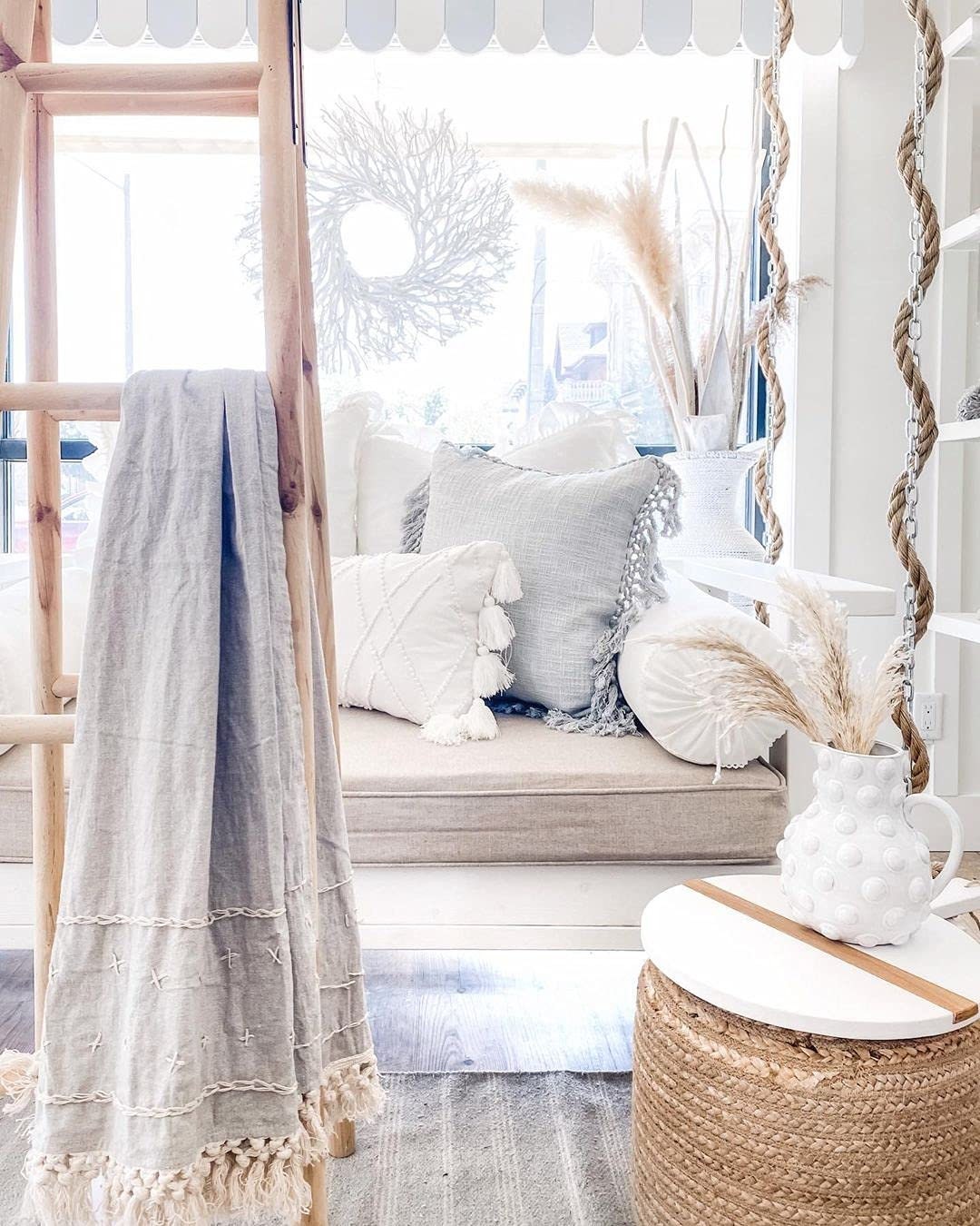 Natural Jute Pouf