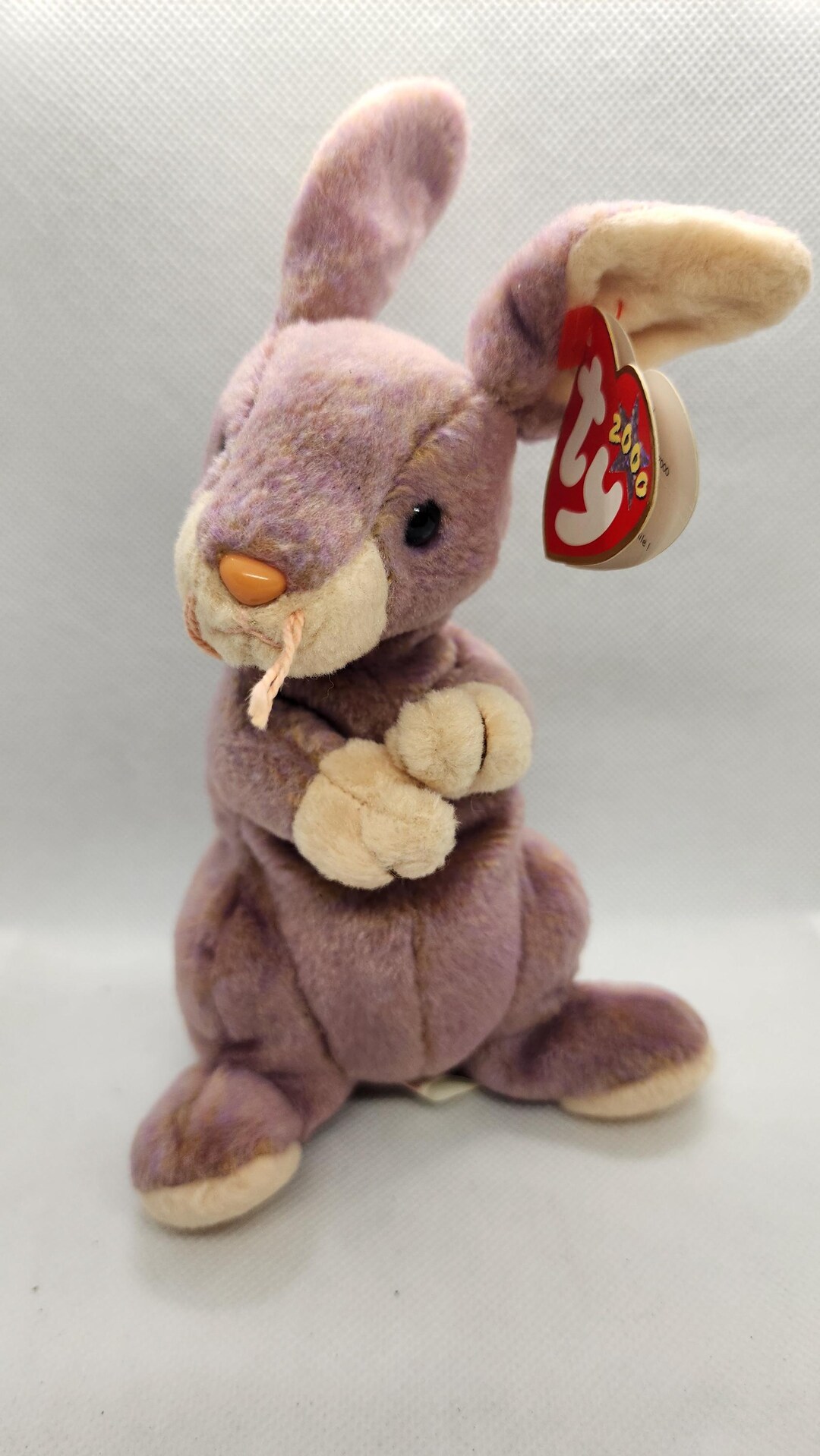 Ty Springy Springy the Rabbit: Mottled Brown TY Beanie Baby, Retired 2000 - Etsy