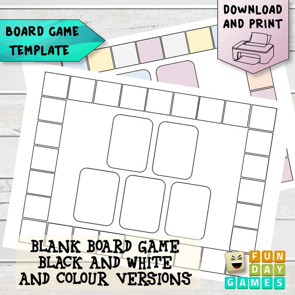 Aggravation Board Game Template - Etsy