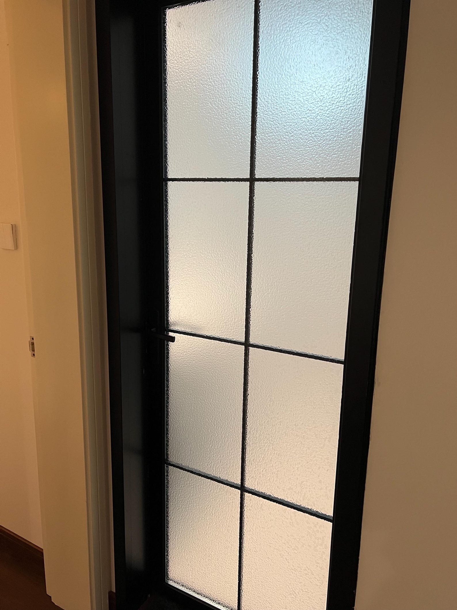 3D Ripple Glass Window Film - Semi-transparent Frosted Privacy Sticker ...