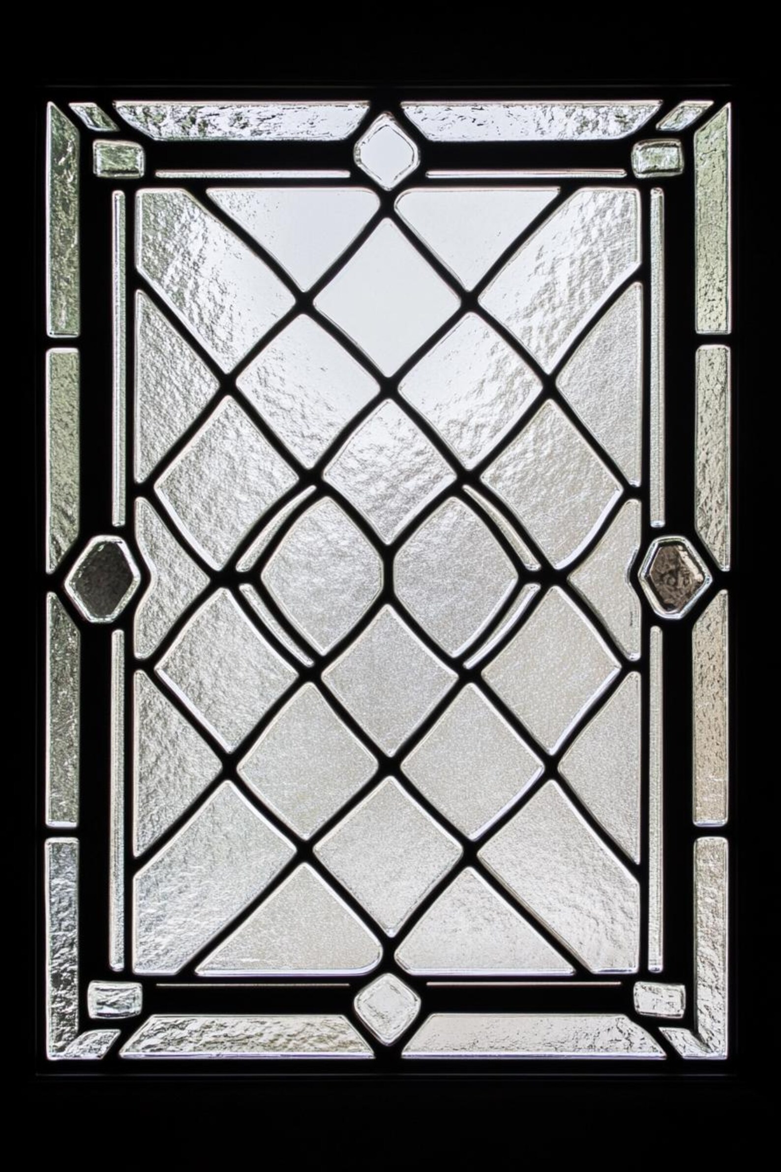 Draw Diamond Window Diamond Pattern Frosted Window Film - Decorative Privacy Film for Doors ...